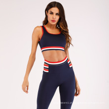 Roupas femininas de treino feminino macacão de ginástica e roupas de ioga